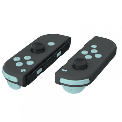 eXtremeRate Retail Light Cyan Replacement ABXY Direction Keys SR SL L R ZR ZL Trigger Buttons Springs, Full Set Buttons Repair Kits with Tools for NS Switch JoyCon & OLED JoyCon - JoyCon Shell NOT Included - AJ228