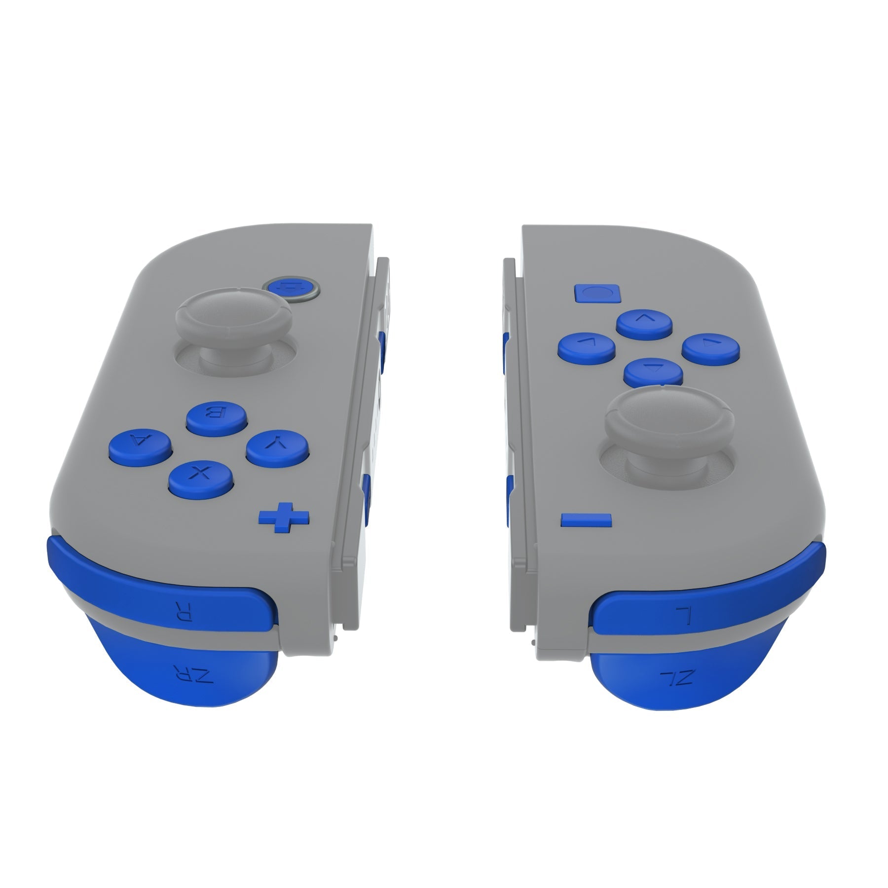 eXtremeRate Retail Blue Replacement ABXY Direction Keys SR SL L R ZR ZL Trigger Buttons Springs, Full Set Buttons Repair Kits with Tools for NS Switch JoyCon & OLED JoyCon - JoyCon Shell NOT Included - AJ232