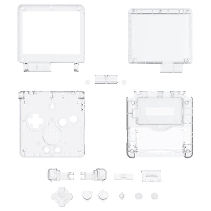 eXtremeRate Retail IPS Ready Upgraded eXtremeRate Clear Custom Replacement Housing Shell for Gameboy Advance SP GBA SP ¨C Compatible with Both IPS & Standard LCD ¨C Console & Screen NOT Included - ASPM5001