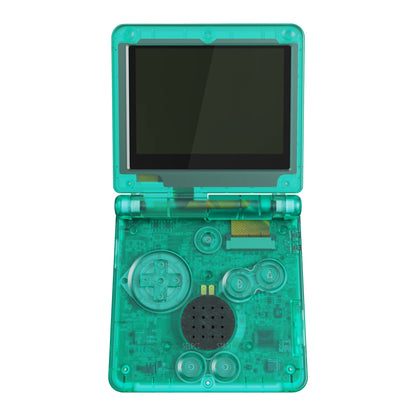 eXtremeRate Retail IPS Ready Upgraded eXtremeRate Emerald Green Custom Replacement Housing Shell for Gameboy Advance SP GBA SP ¨C Compatible with Both IPS & Standard LCD ¨C Console & Screen NOT Included - ASPM5003