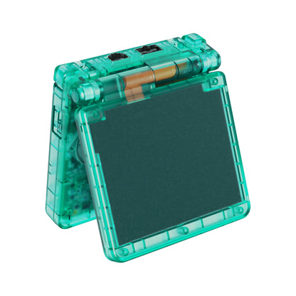 eXtremeRate Retail IPS Ready Upgraded eXtremeRate Emerald Green Custom Replacement Housing Shell for Gameboy Advance SP GBA SP ¨C Compatible with Both IPS & Standard LCD ¨C Console & Screen NOT Included - ASPM5003