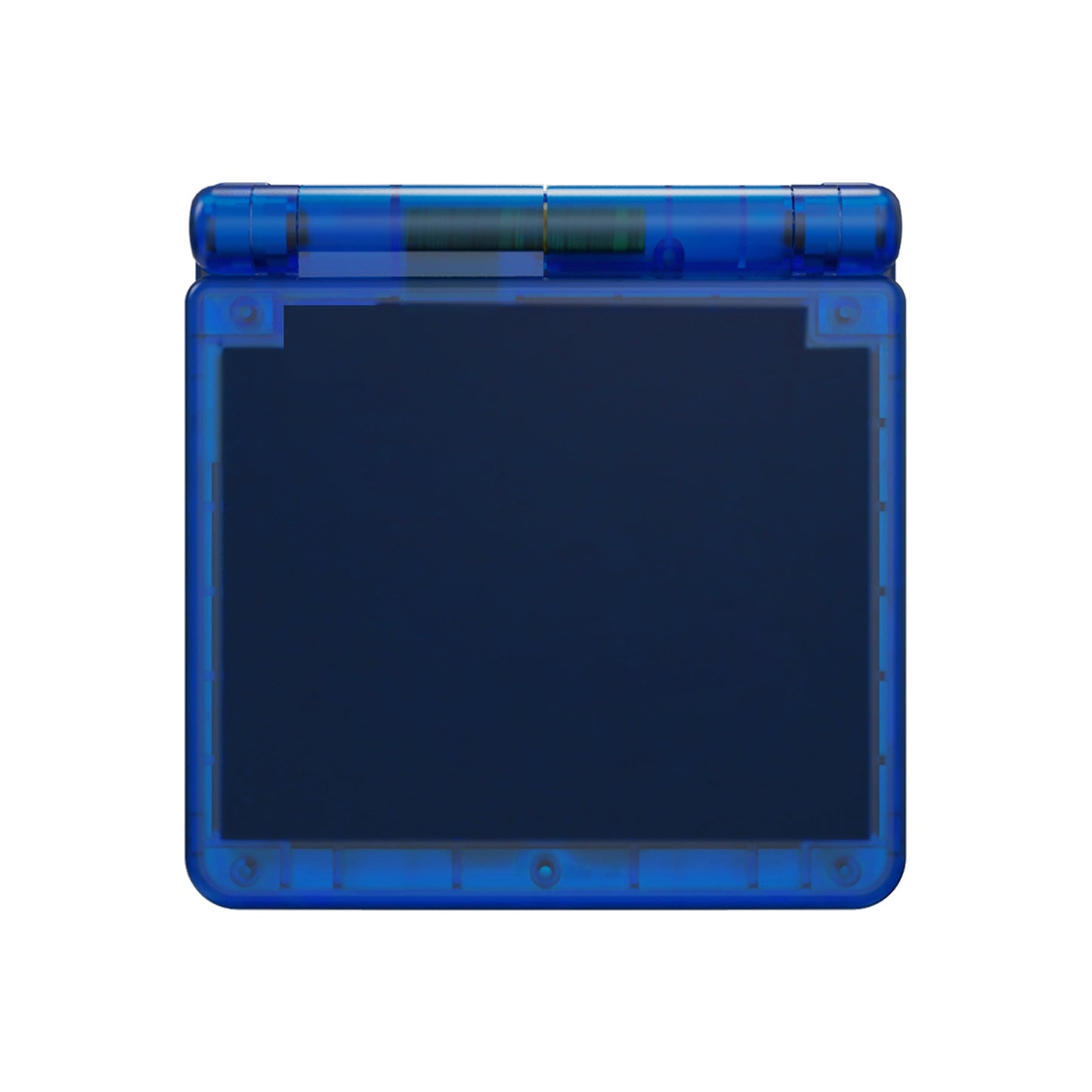 eXtremeRate Retail IPS Ready Upgraded eXtremeRate Clear Blue Custom Replacement Housing Shell for Gameboy Advance SP GBA SP ¨C Compatible with Both IPS & Standard LCD ¨C Console & Screen NOT Included - ASPM5004