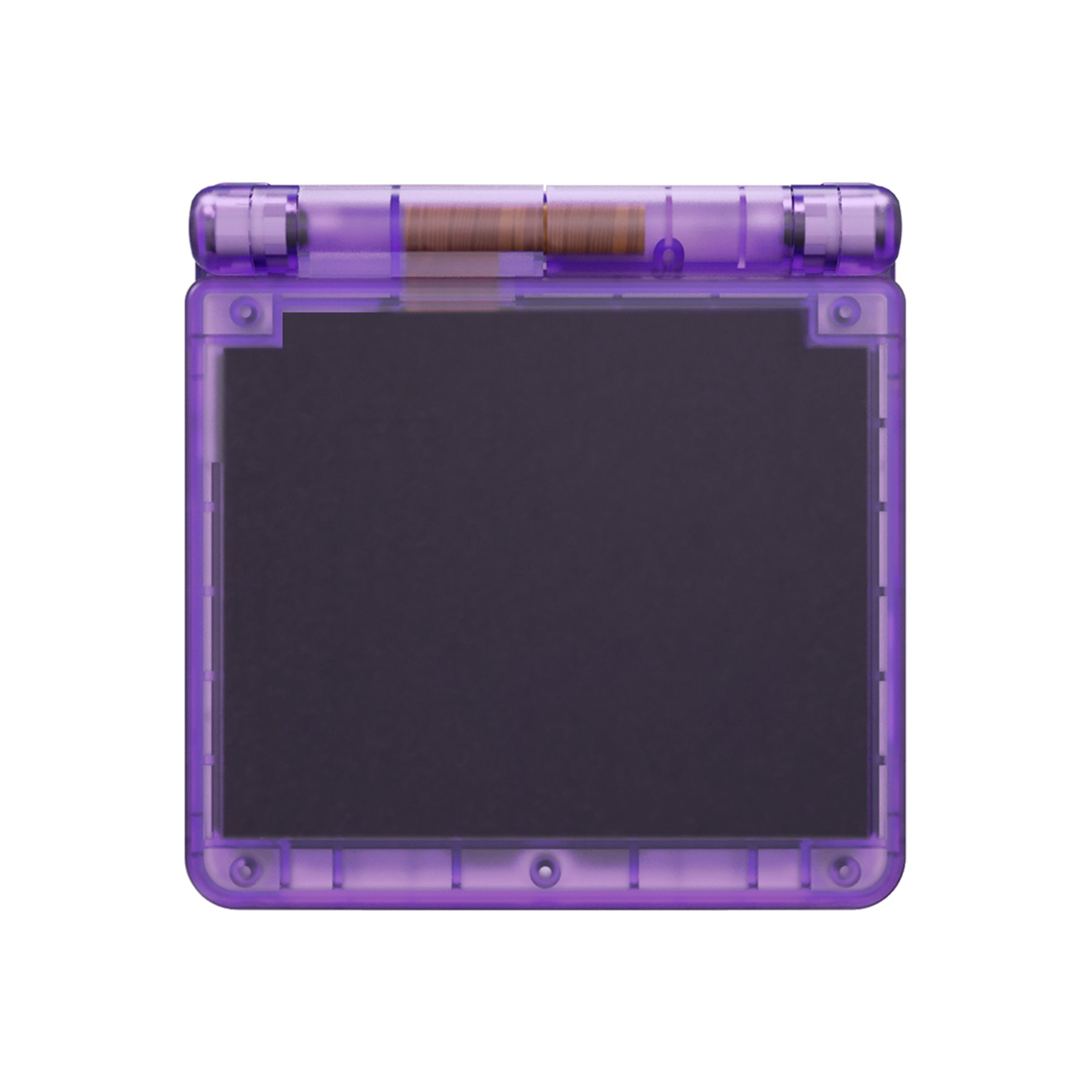 eXtremeRate Retail IPS Ready Upgraded eXtremeRate Clear Atomic Purple Custom Replacement Housing Shell for Gameboy Advance SP GBA SP ¨C Compatible with Both IPS & Standard LCD ¨C Console & Screen NOT Included - ASPM5005