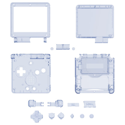 eXtremeRate Retail IPS Ready Upgraded eXtremeRate Glacier Blue Custom Replacement Housing Shell for Gameboy Advance SP GBA SP ¨C Compatible with Both IPS & Standard LCD ¨C Console & Screen NOT Included - ASPM5006