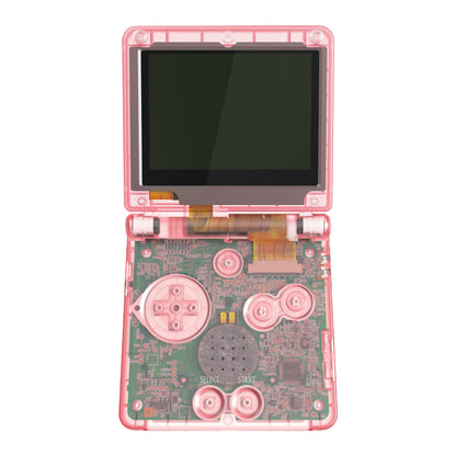 eXtremeRate Retail IPS Ready Upgraded eXtremeRate Cherry Pink Custom Replacement Housing Shell for Gameboy Advance SP GBA SP ¨C Compatible with Both IPS & Standard LCD ¨C Console & Screen NOT Included - ASPM5007