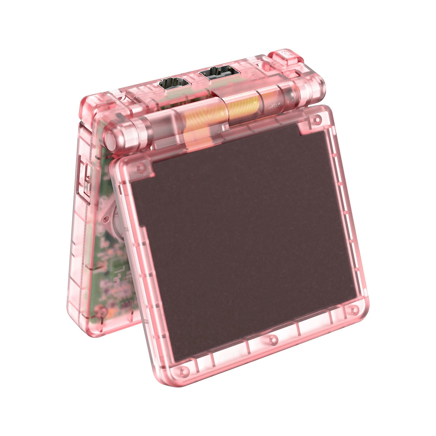 eXtremeRate Retail IPS Ready Upgraded eXtremeRate Cherry Pink Custom Replacement Housing Shell for Gameboy Advance SP GBA SP ¨C Compatible with Both IPS & Standard LCD ¨C Console & Screen NOT Included - ASPM5007