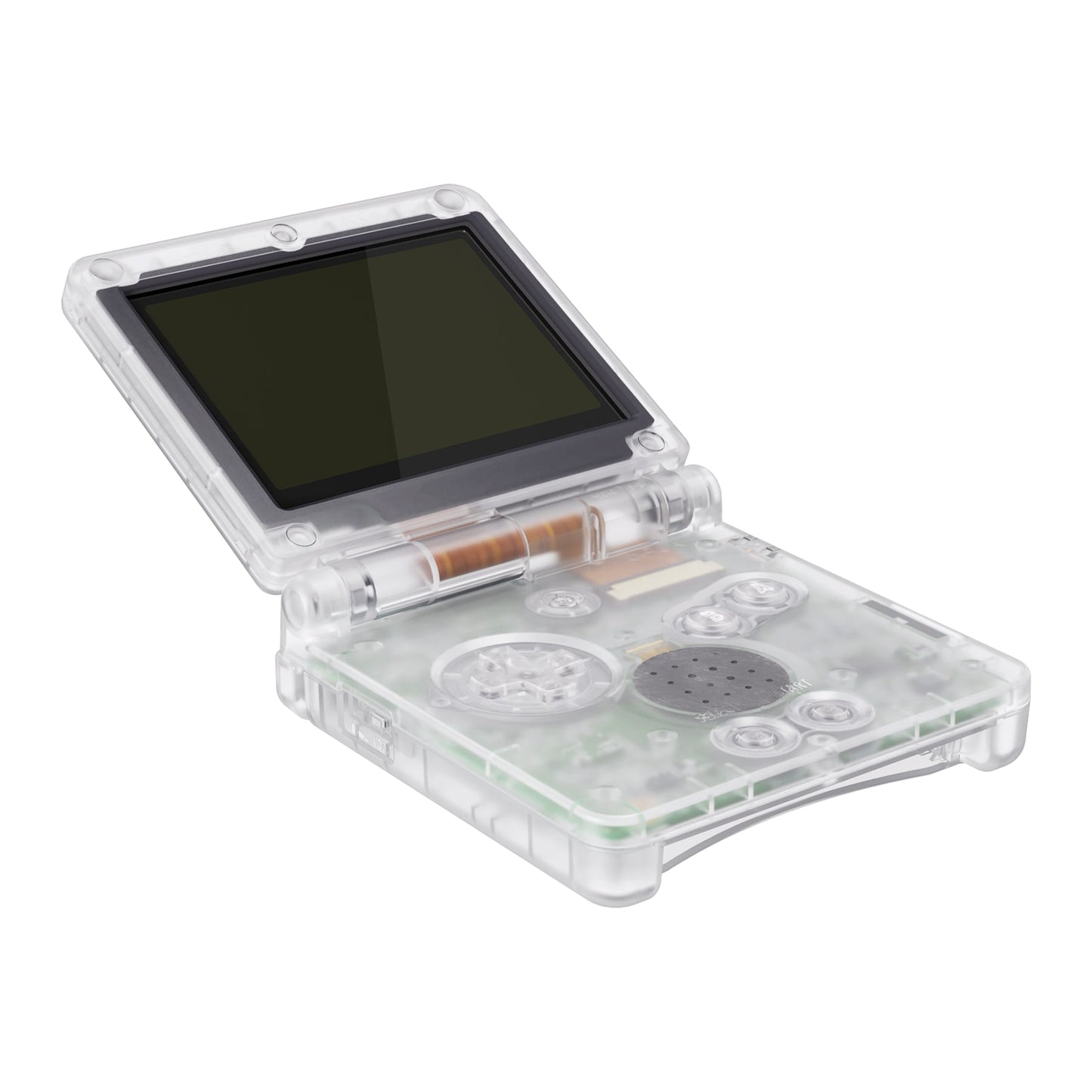 eXtremeRate Retail IPS Ready Upgraded eXtremeRate Glow in Dark - Green Custom Replacement Housing Shell for Gameboy Advance SP GBA SP ¨C Compatible with Both IPS & Standard LCD ¨C Console & Screen NOT Included - ASPM5008