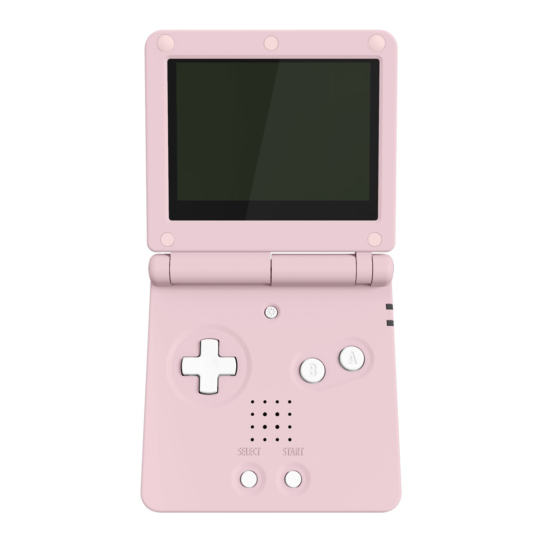 eXtremeRate Retail IPS Ready Upgraded Cherry Blossoms Pink Soft Touch Custom Replacement Housing Shell for Gameboy Advance SP GBA SP ¨C Compatible with Both IPS & Standard LCD ¨C Console & Screen NOT Included - ASPP3003