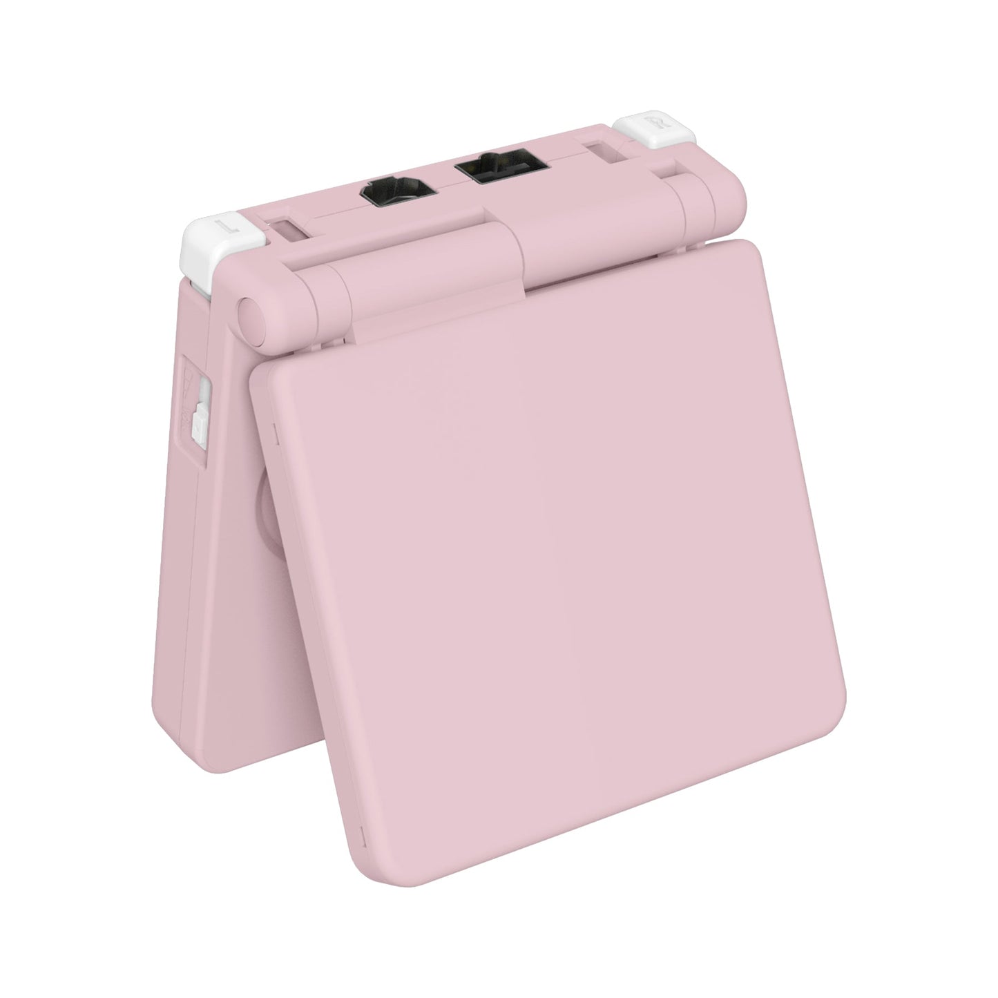 eXtremeRate Retail IPS Ready Upgraded Cherry Blossoms Pink Soft Touch Custom Replacement Housing Shell for Gameboy Advance SP GBA SP ¨C Compatible with Both IPS & Standard LCD ¨C Console & Screen NOT Included - ASPP3003