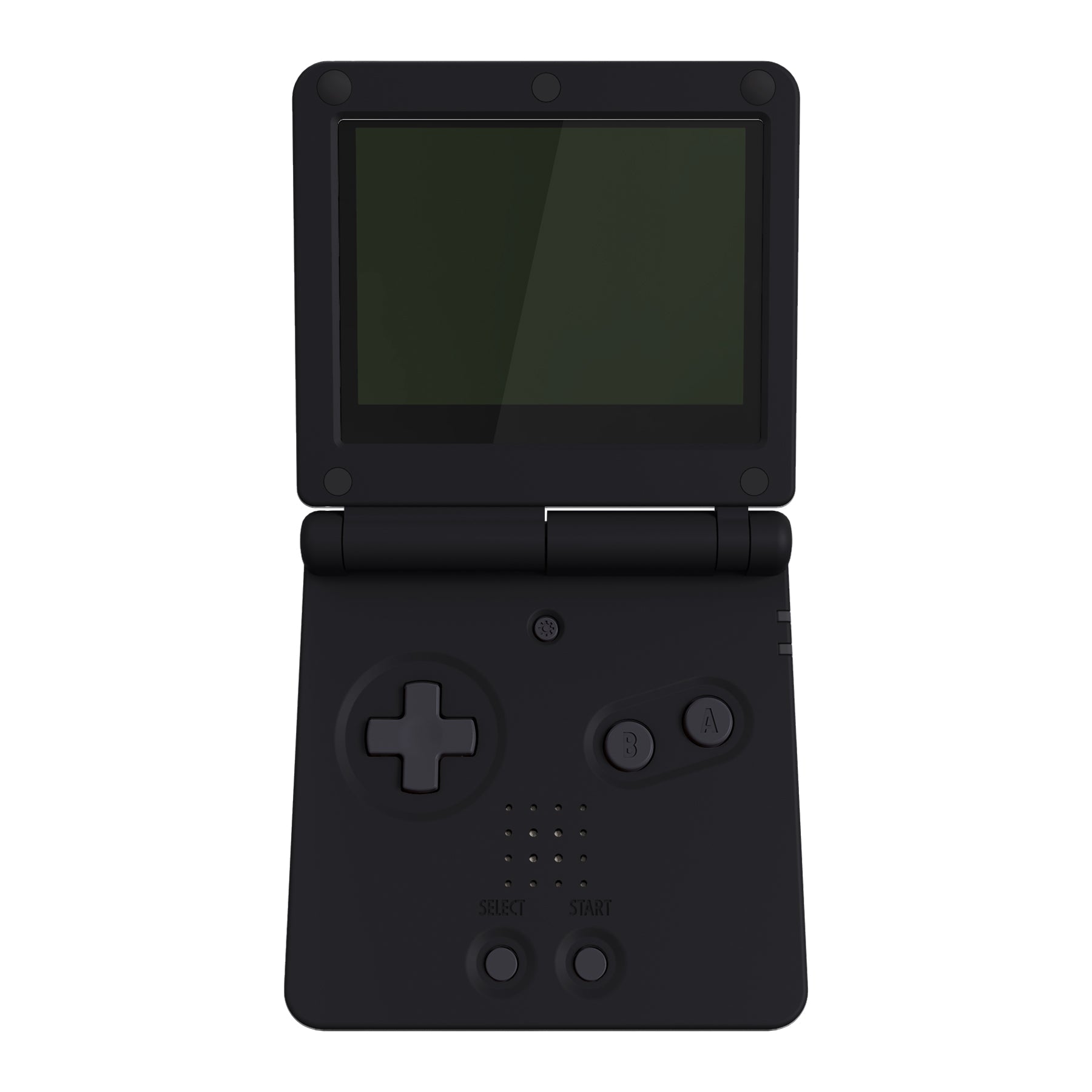 eXtremeRate Retail IPS Ready Upgraded Black Glossy Custom Replacement Housing Shell for Gameboy Advance SP GBA SP ¨C Compatible with Both IPS & Standard LCD ¨C Console & Screen NOT Included - ASPP3005