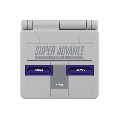 eXtremeRate Retail IPS Ready Upgraded Classic SNES Style Custom Replacement Housing Shell for Gameboy Advance SP GBA SP ¨C Compatible with Both IPS & Standard LCD ¨C Console & Screen NOT Included - ASPY001