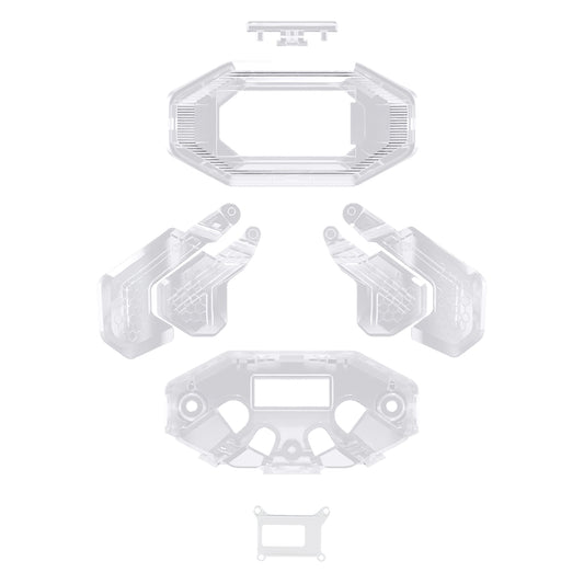 eXtremeRate PS5 edgeコントローラーに対応BEYOND バックパドル対応用に再設計された交換対応用K1 K2 K3 K4 バックパドルキット【クリア】