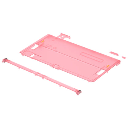 eXtremeRate Retail Cherry Pink Console Back Plate DIY Replacement Housing Shell Case for Nintendo Switch OLED Console ¨C JoyCon Shell & Kickstand NOT Included - BNSOM5004