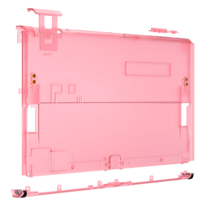 eXtremeRate Retail Cherry Pink Console Back Plate DIY Replacement Housing Shell Case for Nintendo Switch OLED Console ¨C JoyCon Shell & Kickstand NOT Included - BNSOM5004