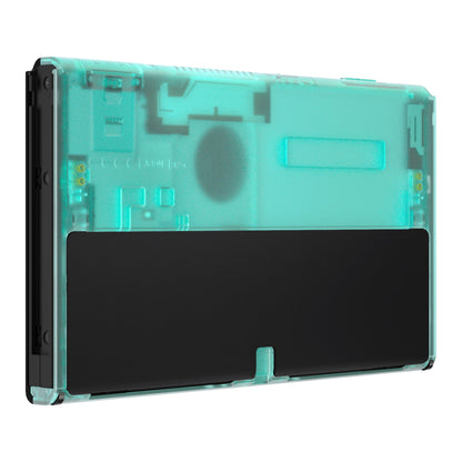 eXtremeRate Retail Emerald Green Console Back Plate DIY Replacement Housing Shell Case for Nintendo Switch OLED Console ¨C JoyCon Shell & Kickstand NOT Included - BNSOM5007