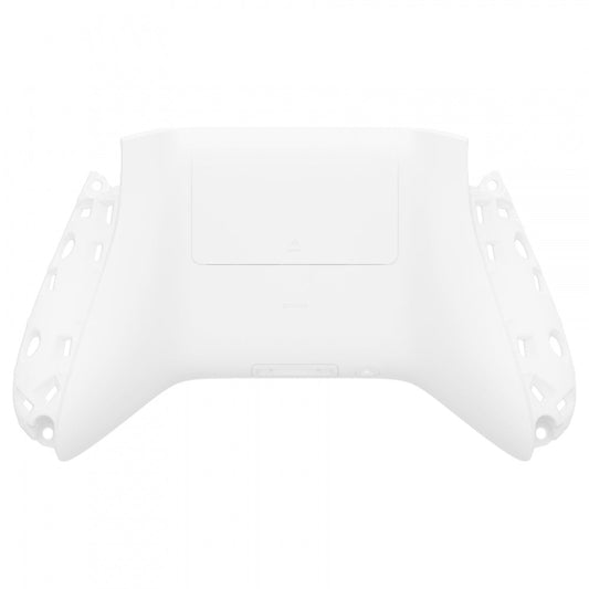 eXtremeRate Retail White Soft Touch Replacement Back Shell w/ Battery Cover for Xbox Series S/X Controller - Controller & Side Rails NOT Included - BX3P308