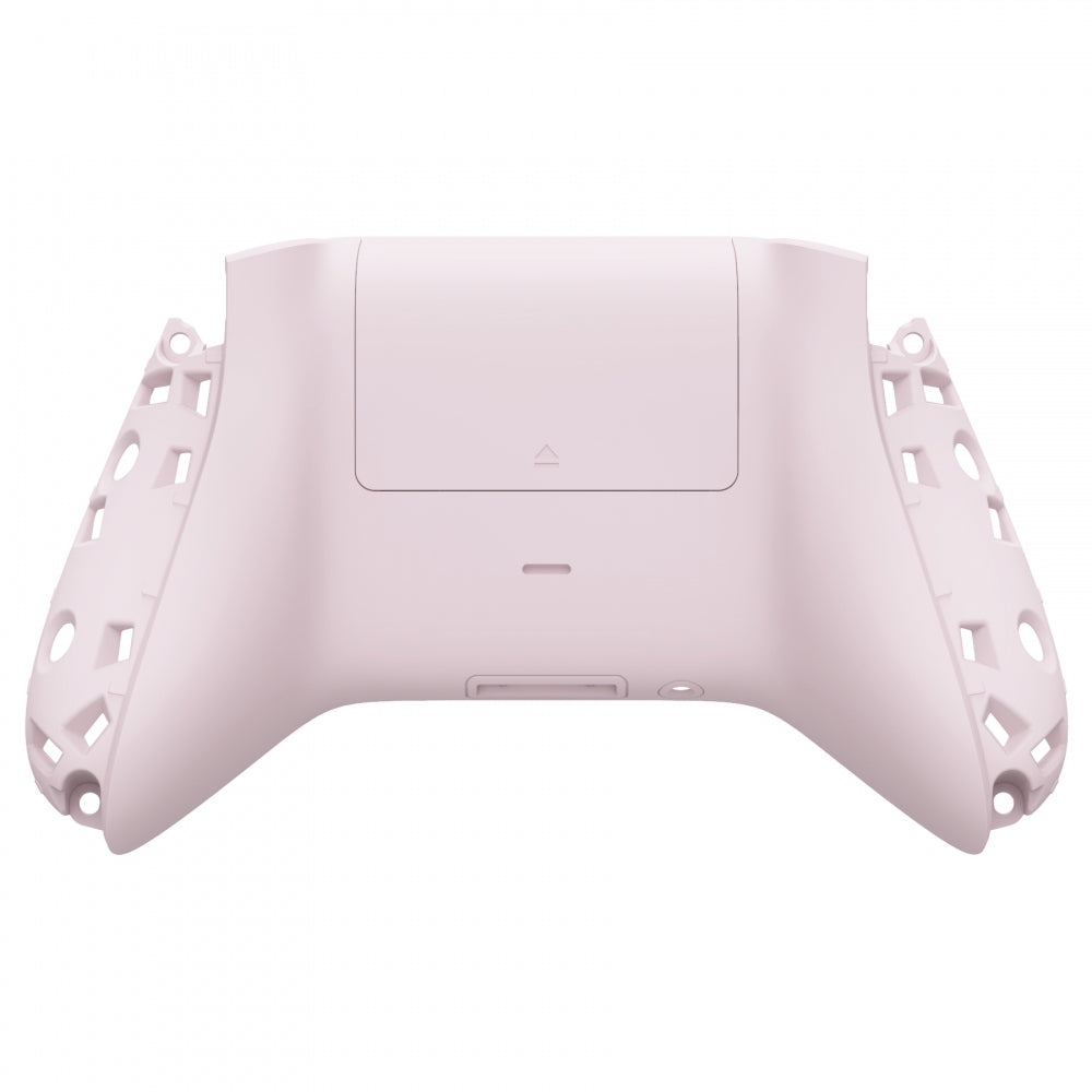 eXtremeRate Retail Cherry Blossoms Pink Soft Touch Replacement Back Shell w/ Battery Cover for Xbox Series S/X Controller - Controller & Side Rails NOT Included - BX3P312