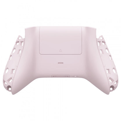 eXtremeRate Retail Cherry Blossoms Pink Soft Touch Replacement Back Shell w/ Battery Cover for Xbox Series S/X Controller - Controller & Side Rails NOT Included - BX3P312