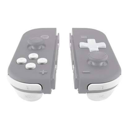 eXtremeRate Retail White D-pad ABXY Keys SR SL L R ZR ZL Trigger Buttons Springs, Replacement Full Set Buttons Fix Kits for NS Switch Joycon & OLED JoyCon (D-pad ONLY Fits for eXtremeRate Joycon D-pad Shell) - BZP303