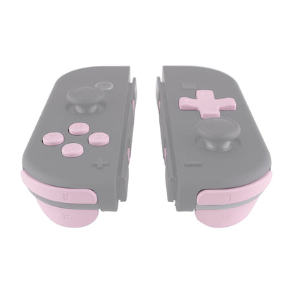 eXtremeRate Retail Cherry Blossoms Pink D-pad ABXY Keys SR SL L R ZR ZL Trigger Buttons Springs, Replacement Full Set Buttons Fix Kits for NS Switch Joycon & OLED JoyCon (D-pad ONLY Fits for eXtremeRate Joycon D-pad Shell) - BZP306