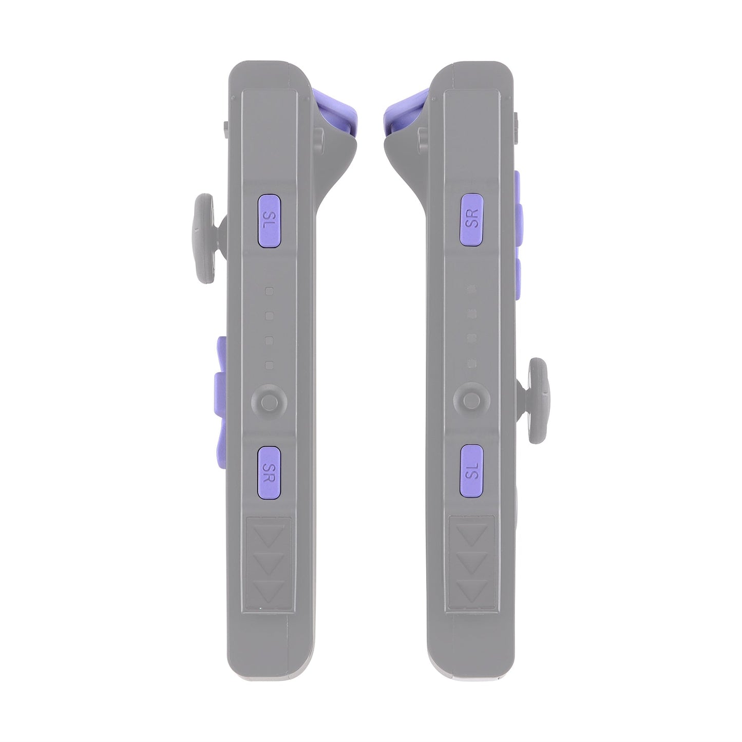 eXtremeRate Retail Light Violet D-pad ABXY Keys SR SL L R ZR ZL Trigger Buttons Springs, Replacement Full Set Buttons Fix Kits for NS Switch Joycon & OLED JoyCon (D-pad ONLY Fits for eXtremeRate Joycon D-pad Shell) - BZP309