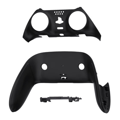 Replacement Top Bottom Decorative Trim Shell Compatible with PS5 Edge Controller - Black eXtremeRate