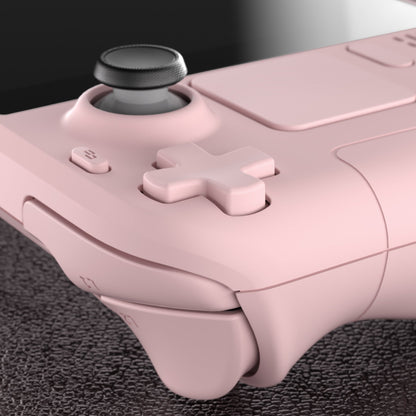 eXtremeRate Retail Cherry Blossoms Pink Custom Full Set Shell with Buttons for Steam Deck Console