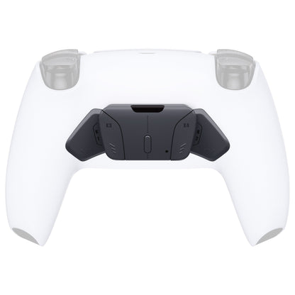 eXtremeRate Retail Classic Gray Replacement Redesigned K1 K2 K3 K4 Back Buttons Housing Shell for PS5 Controller RISE4 Remap Kit - Controller & RISE4 Remap Board NOT Included - VPFM5009