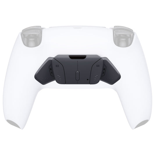 eXtremeRate Retail Classic Gray Replacement Redesigned K1 K2 K3 K4 Back Buttons Housing Shell for PS5 Controller RISE4 Remap Kit - Controller & RISE4 Remap Board NOT Included - VPFM5009