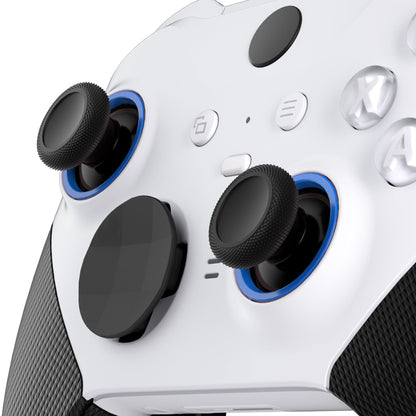 eXtremeRate Custom Accent Rings for eXtremeRate ASR Version Shell, Compatible with Xbox Series X/S Controller & Xbox One Elite (Model 1698) & Elite Series 2 (Model 1797 and Core Model 1797) Controller - Blue eXtremeRate