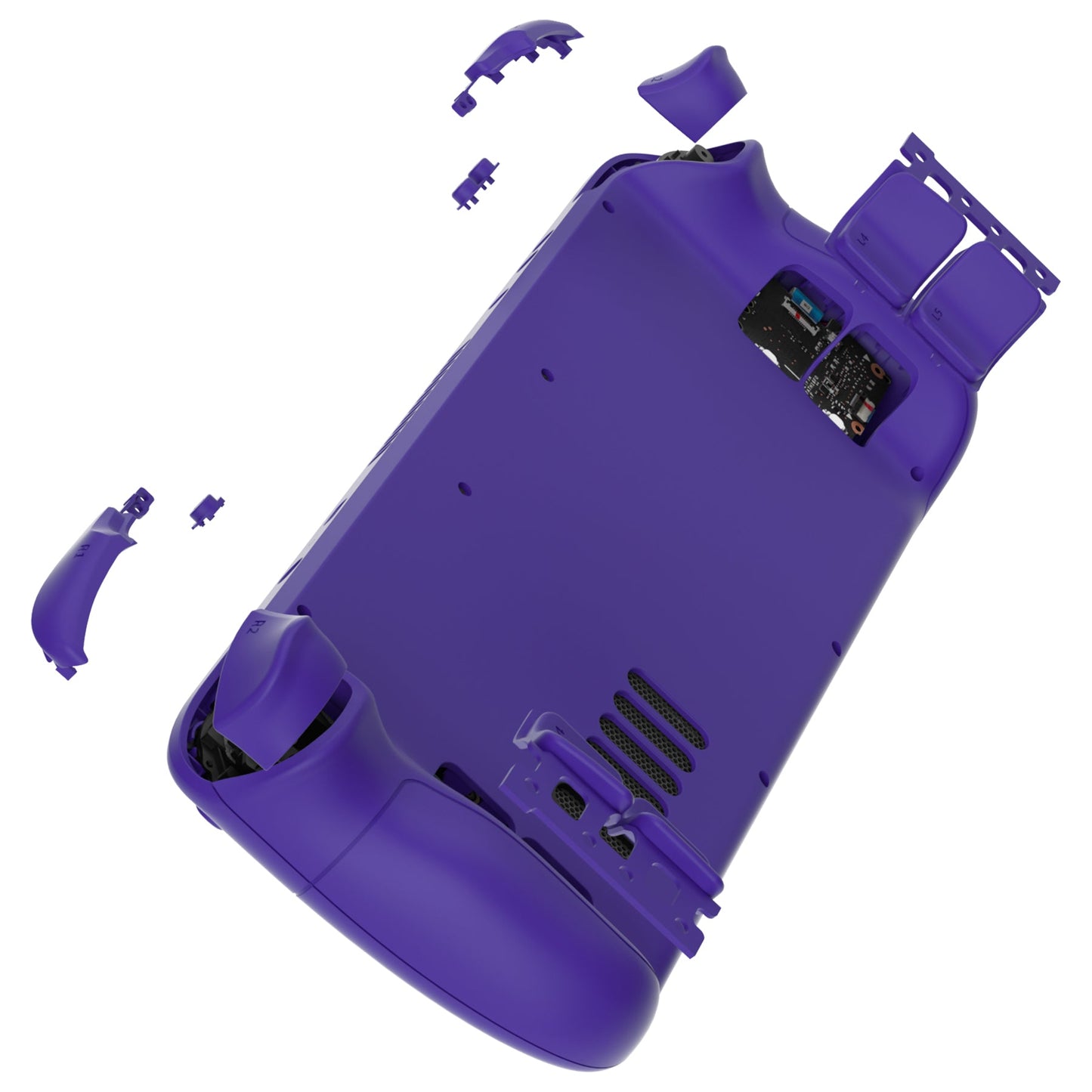 Custom Full Set Shell with Buttons for Steam Deck Console - Purple eXtremeRate