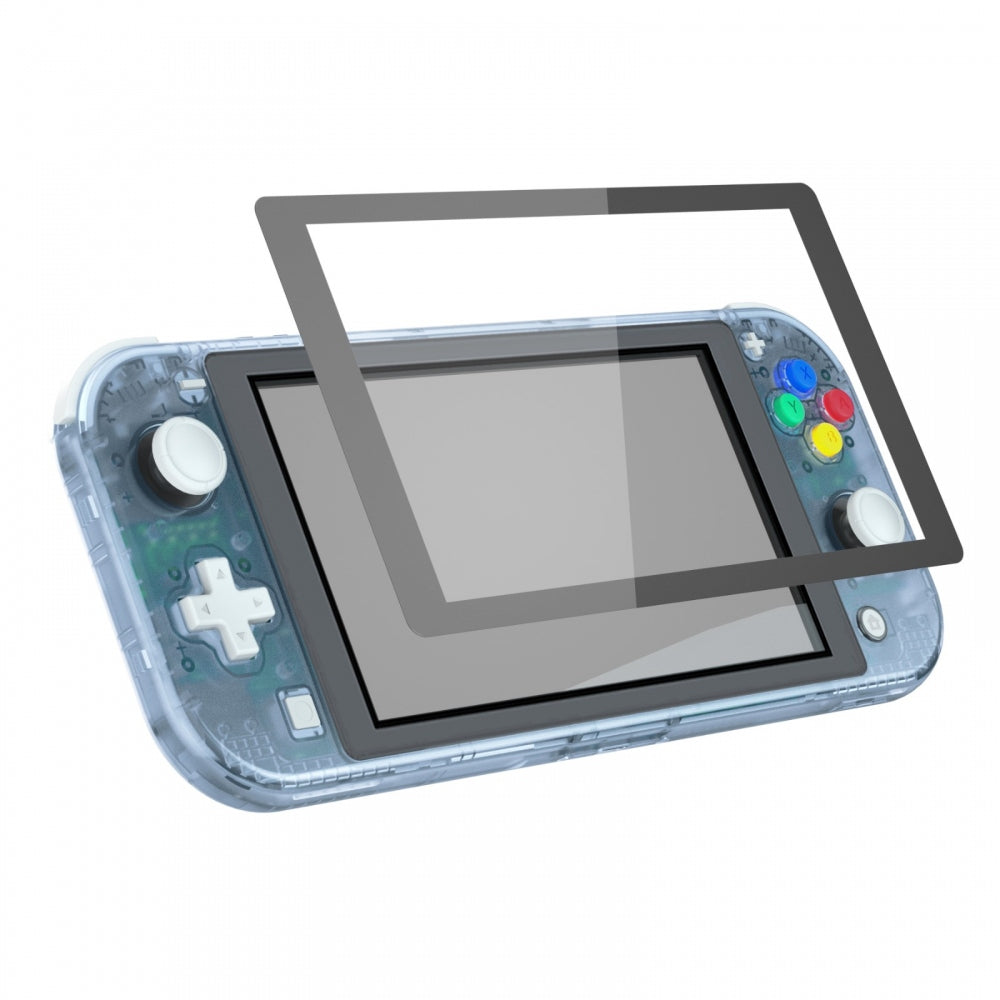 eXtremeRate Retail Glacier Blue DIY Replacement Shell for Nintendo Switch Lite, NSL Handheld Controller Housing with Screen Protector, Custom Case Cover for Nintendo Switch Lite - DLM506