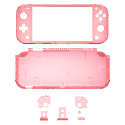 eXtremeRate Retail Cherry Pink DIY Replacement Shell for Nintendo Switch Lite, NSL Handheld Controller Housing with Screen Protector, Custom Case Cover for Nintendo Switch Lite - DLM507