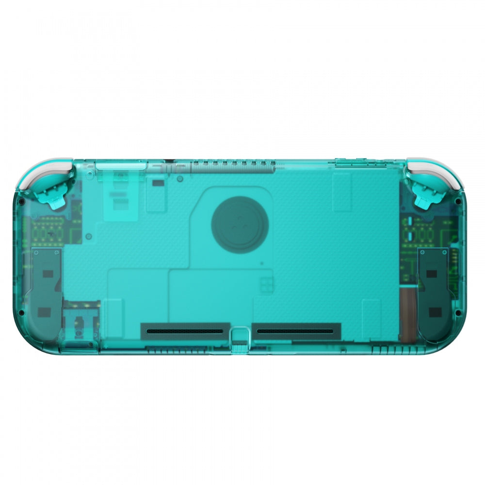 eXtremeRate Retail Emerald Green DIY Replacement Shell for Nintendo Switch Lite, NSL Handheld Controller Housing with Screen Protector, Custom Case Cover for Nintendo Switch Lite - DLM508