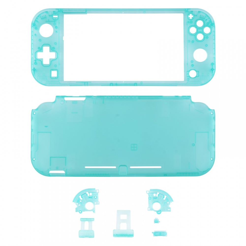 eXtremeRate Retail Emerald Green DIY Replacement Shell for Nintendo Switch Lite, NSL Handheld Controller Housing with Screen Protector, Custom Case Cover for Nintendo Switch Lite - DLM508