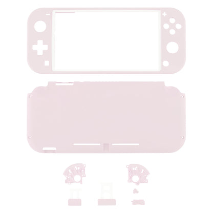 eXtremeRate Retail Soft Touch Cherry Blossoms Pink DIY Replacement Shell for Nintendo Switch Lite, NSL Handheld Controller Housing with Screen Protector, Custom Case Cover for Nintendo Switch Lite - DLP306