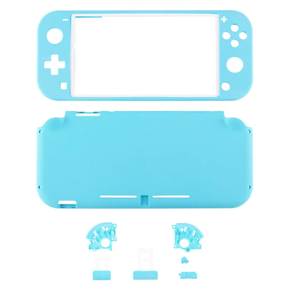 eXtremeRate Retail Soft Touch Heaven Blue DIY Replacement Shell for Nintendo Switch Lite, NSL Handheld Controller Housing with Screen Protector, Custom Case Cover for Nintendo Switch Lite - DLP313