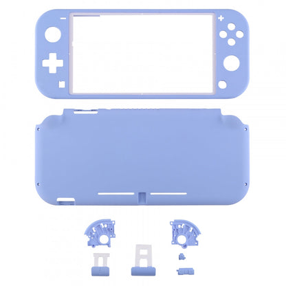 eXtremeRate Retail Soft Touch Light Violet DIY Replacement Shell for Nintendo Switch Lite, NSL Handheld Controller Housing with Screen Protector, Custom Case Cover for Nintendo Switch Lite - DLP315