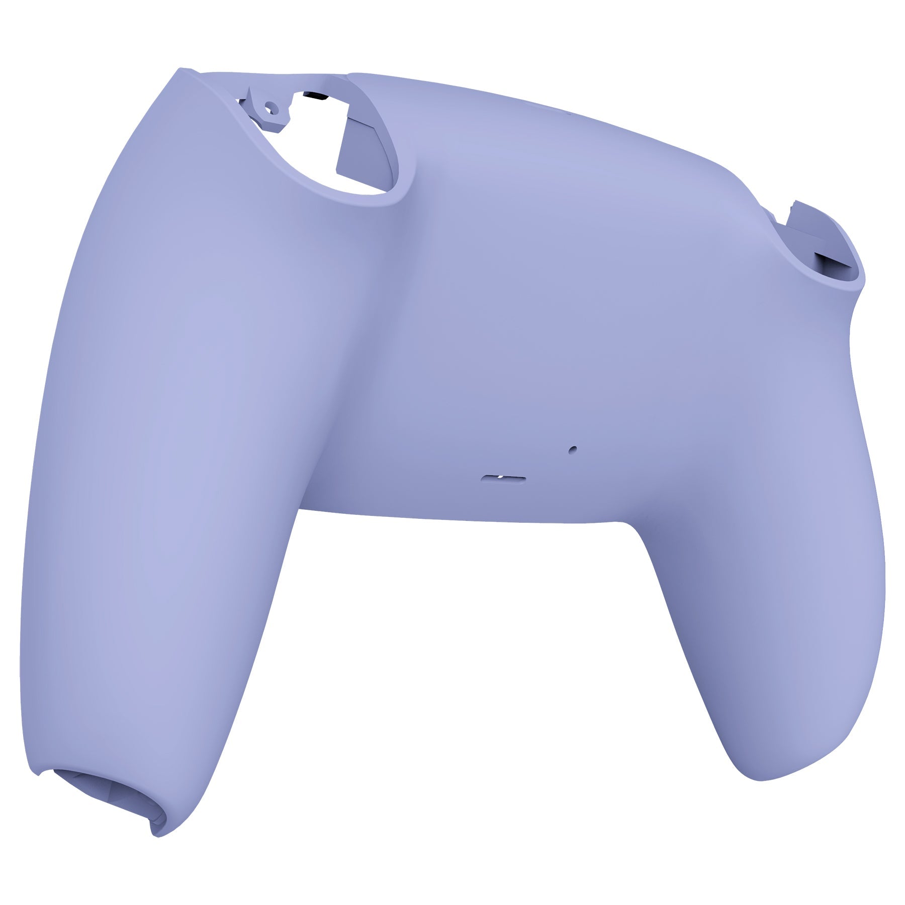 eXtremeRate Retail Light Violet Soft Touch Custom Back Housing Bottom Shell Compatible with ps5 Controller, Replacement Back Shell Cover Compatible with ps5 Controller - DPFP3010