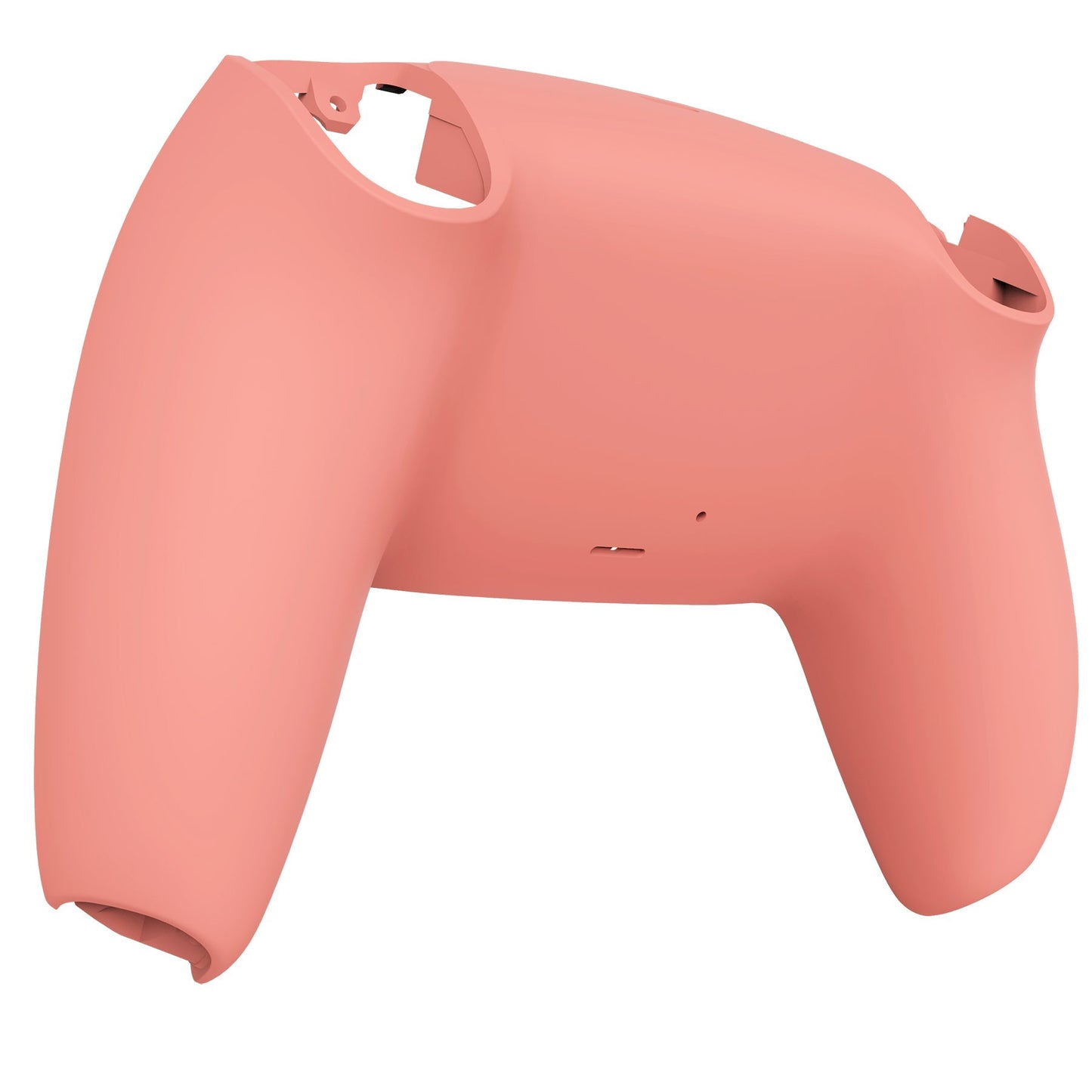 eXtremeRate Retail Coral Soft Touch Custom Back Housing Bottom Shell Compatible with ps5 Controller, Replacement Back Shell Cover Compatible with ps5 Controller - DPFP3026