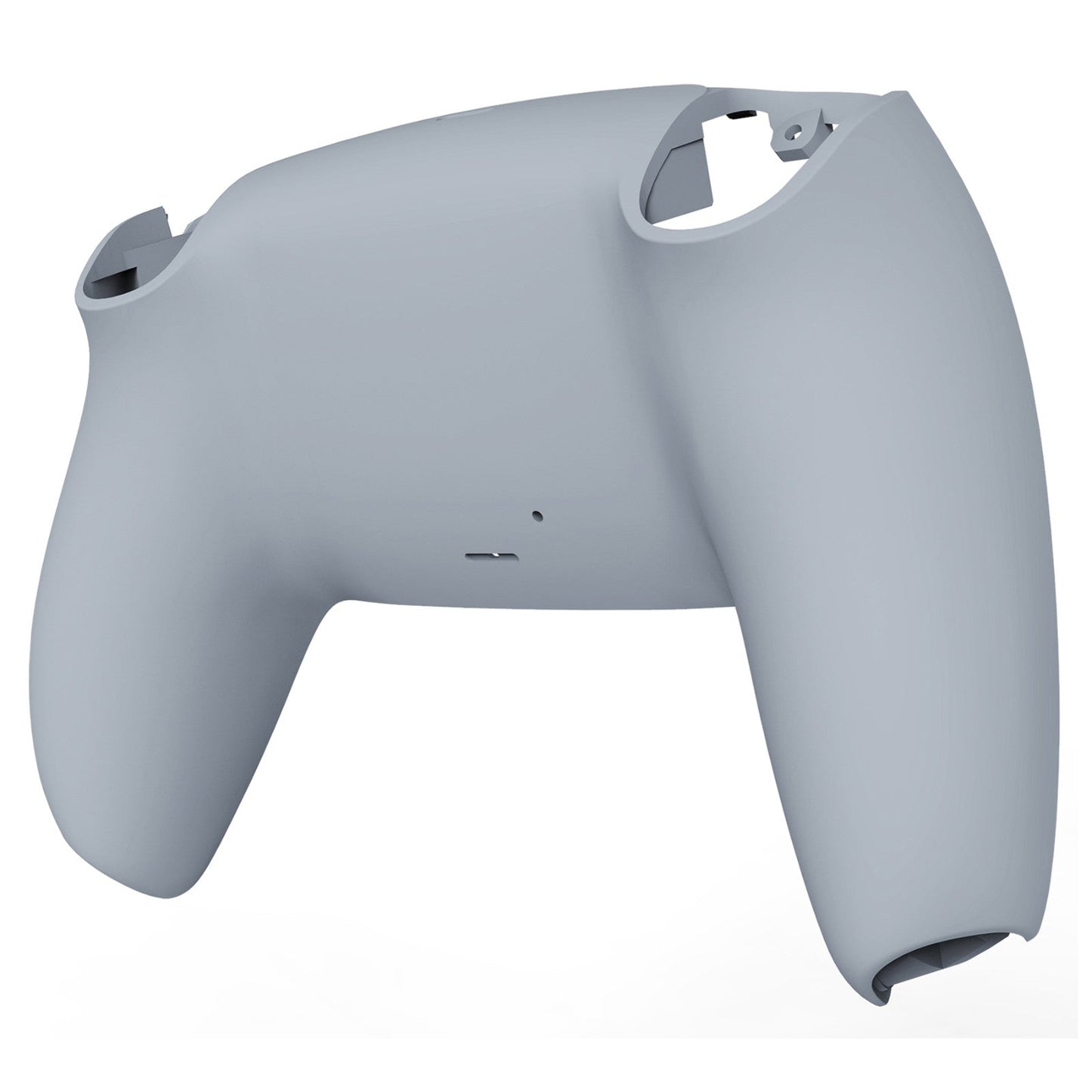 eXtremeRate Retail New Hope Gray Soft Touch Custom Back Housing Bottom Shell Compatible with ps5 Controller, Replacement Back Shell Cover Compatible with ps5 Controller - DPFP3028