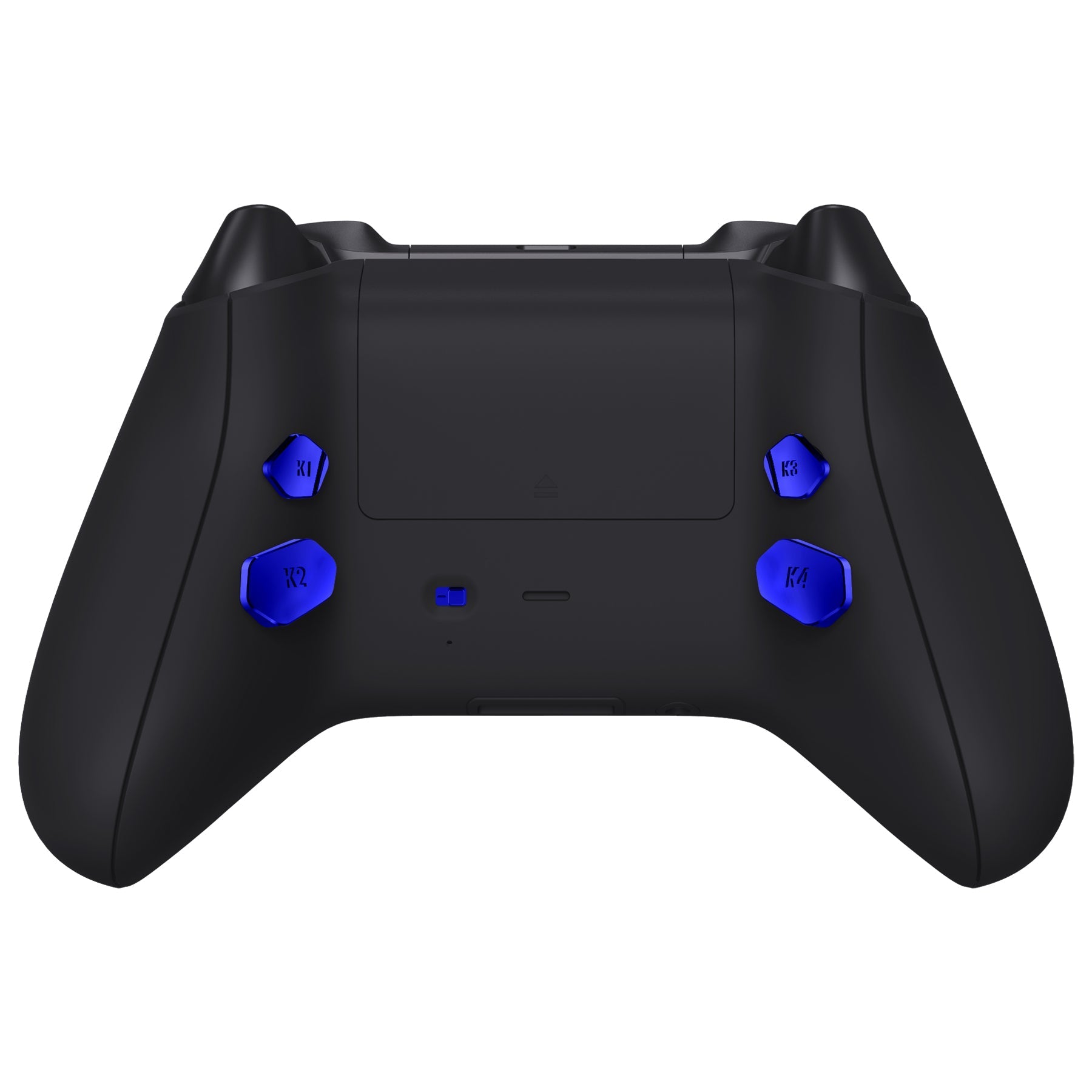 eXtremeRate Retail Chrome Blue Replacement Redesigned K1 K2 K3 K4 Back Buttons Paddles & Toggle Switch for Xbox Series X/S Controller eXtremerate Hope Remap Kit - Controller & Hope Remap Board NOT Included - DX3D4004