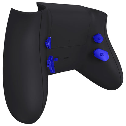 eXtremeRate Retail Chrome Blue Replacement Redesigned K1 K2 K3 K4 Back Buttons Paddles & Toggle Switch for Xbox Series X/S Controller eXtremerate Hope Remap Kit - Controller & Hope Remap Board NOT Included - DX3D4004