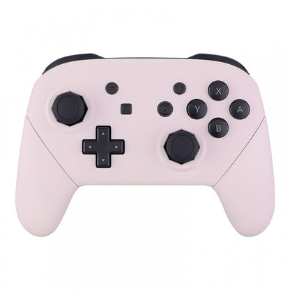 eXtremeRate Retail Cherry Blossoms Pink Faceplate Backplate Handles Cover, Octagonal Gated Sticks Design DIY Replacement Grip Housing Shell for Nintendo Switch Pro Controller- Controller NOT Included - FRE603