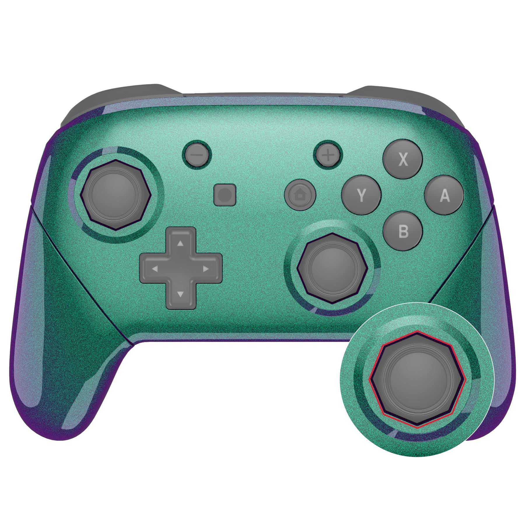 Pro Controller Octagon Shell スイッチ プロコン対応用八角形ゲートスティックデザインフルセットシェル – extremerate JP