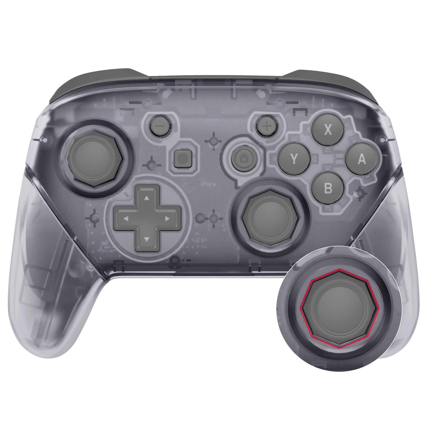 Pro Controller Octagon Shell スイッチ プロコン対応用八角形ゲートスティックデザインフルセットシェル – extremerate JP