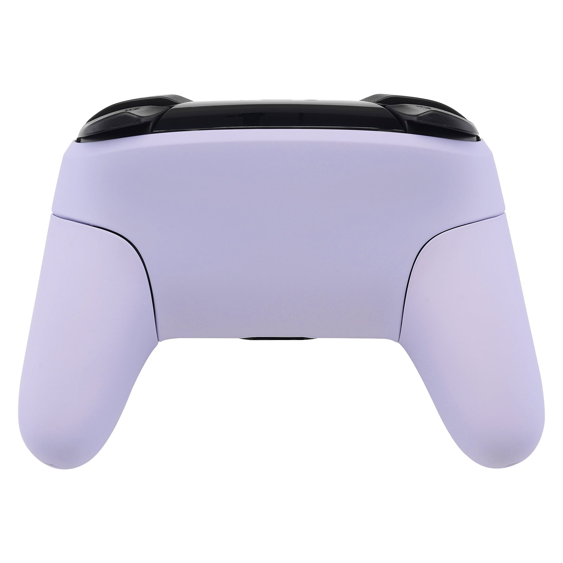 eXtremeRate Retail Light Violet Faceplate Backplate Handles for Nintendo Switch Pro Controller, Soft Touch DIY Replacement Grip Housing Shell Cover for Nintendo Switch Pro - Controller NOT Included - FRP310