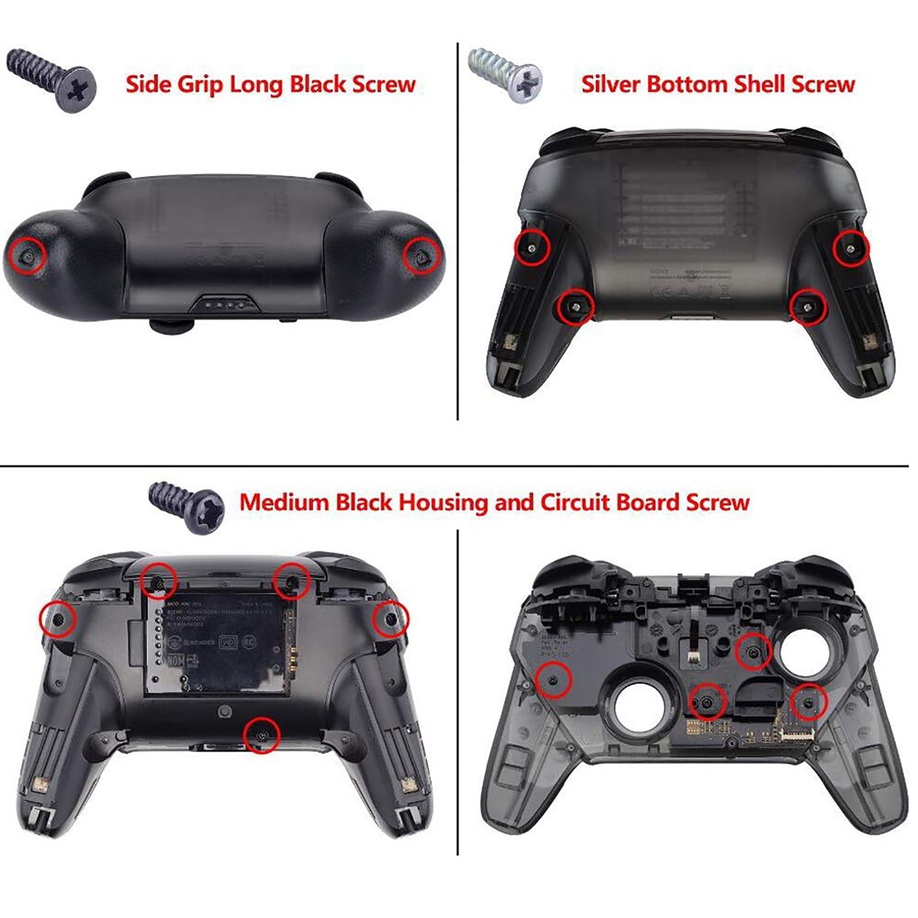 eXtremeRate Retail Dark Grayish Violet Faceplate Backplate Handles for NS Switch Pro Controller, Soft Touch DIY Replacement Grip Housing Shell Cover for NS Switch Pro - Controller NOT Included - FRP328