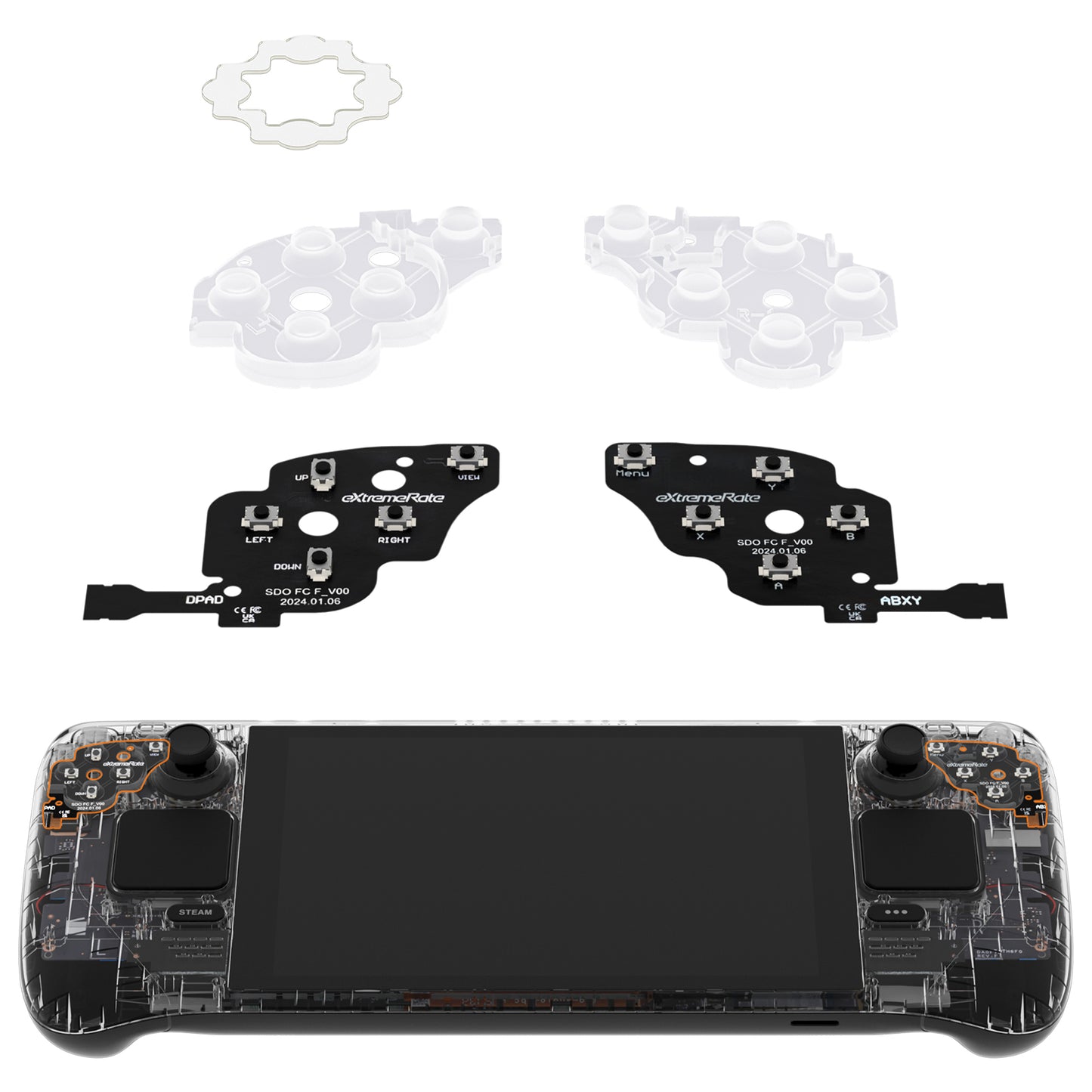 eXtremeRate Steam Deck OLED Face Click Kit