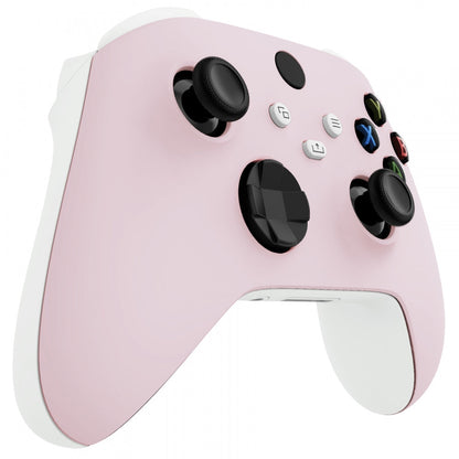 eXtremeRate Retail Cherry Blossoms Pink Replacement Part Faceplate, Soft Touch Grip Housing Shell Case for Xbox Series S & Xbox Series X Controller Accessories - Controller NOT Included - FX3P312